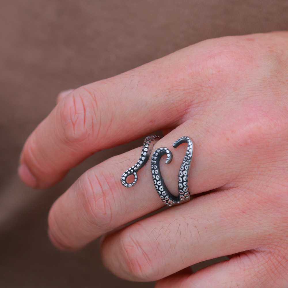 Octopus Leg Ring