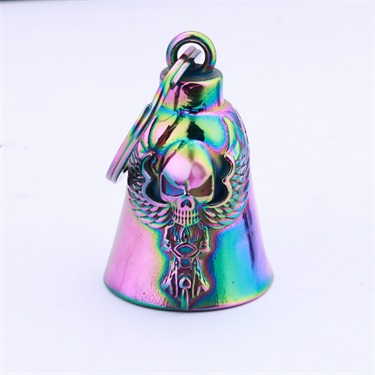 Skull And Wings Biker Bells