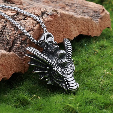 Dragon Head Pendant Necklace