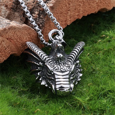 Dragon Head Pendant Necklace