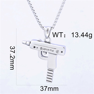 Gun Shape Pendant