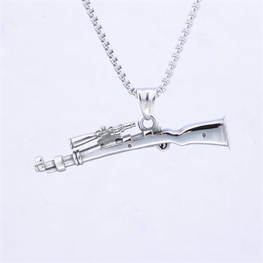 Gun Shape Pendant
