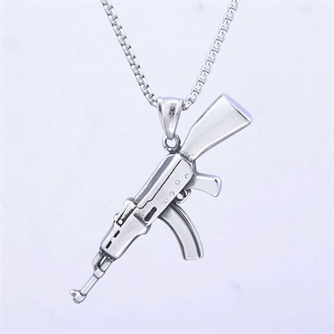 Gun Shape Pendant