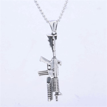 Gun Shape Pendant