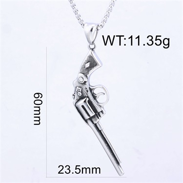 Gun Shape Pendant