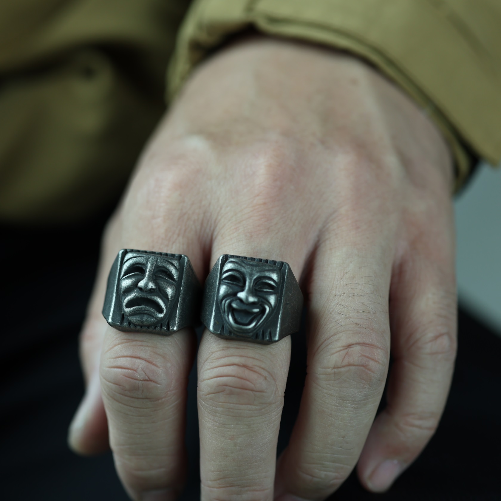 Retro Emoji Rings