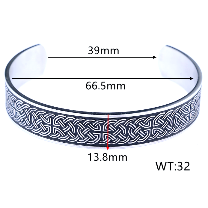 Celtic Cross Bangle AB0207