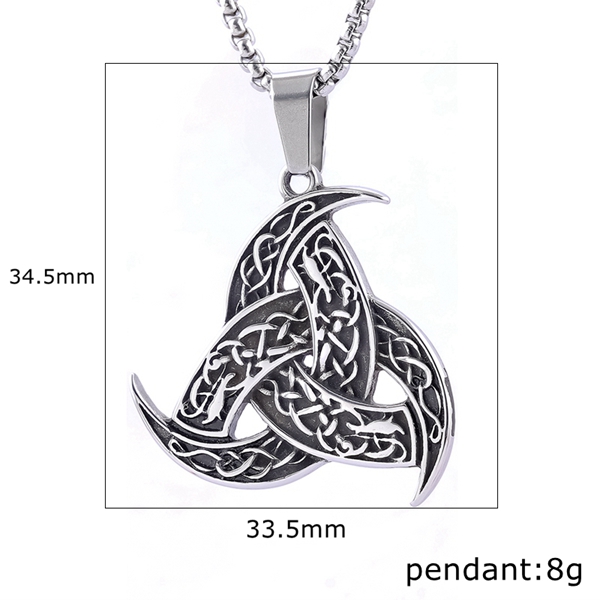 Viking Celtic Knot Necklace A0114