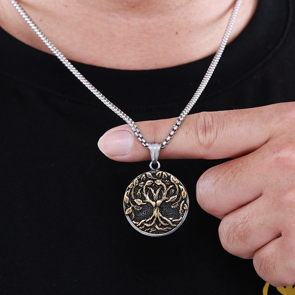 Viking Yggdrasil Tree of Life Necklace A0211