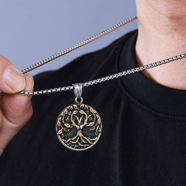 Viking Yggdrasil Tree of Life Necklace A0211